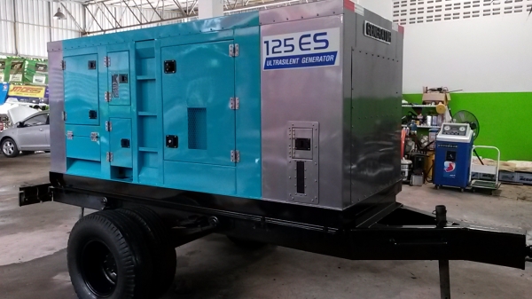 ขายเครื่องปั่นไฟ 125 kva เครื่อง 6D16