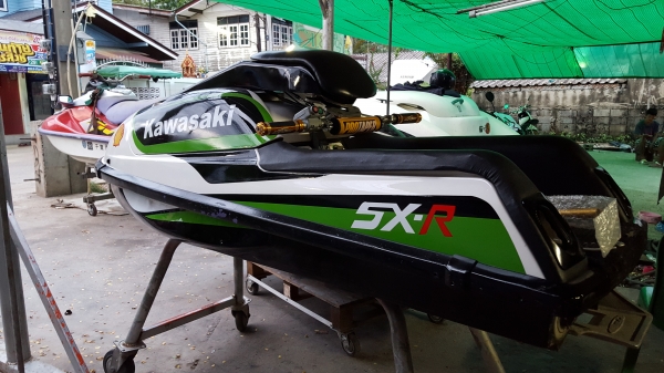 ขายเรือคาวาซากิ 750 วางเครื่องชีดู