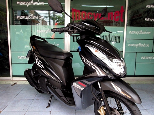MIO 125 i สีดำ ลาย RR ตัวใหม่ล้อดำ รถเดือน ธันวาคม ปี 57 ไมล์ 7 พันโล ฟรีโอน  แถม 4 รายการ