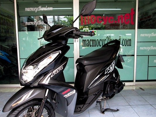 MIO 125 i สีดำ ลาย RR ตัวใหม่ล้อดำ รถเดือน ธันวาคม ปี 57 ไมล์ 7 พันโล ฟรีโอน  แถม 4 รายการ