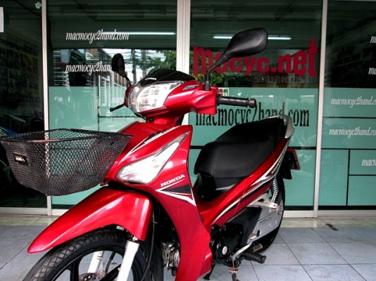 wave 125 i สีแดง (สต๊าทมือ) แต่งล้อแมกซ์ รถเดีอน มีนาคม ปี 56 ไมล์ 6พันโล เครื่องดีสีสวย  แถม 3 รายการ 33900