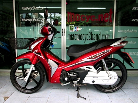 wave 125 i สีแดง (สต๊าทมือ) แต่งล้อแมกซ์ รถเดีอน มีนาคม ปี 56 ไมล์ 6พันโล เครื่องดีสีสวย  แถม 3 รายการ 33900