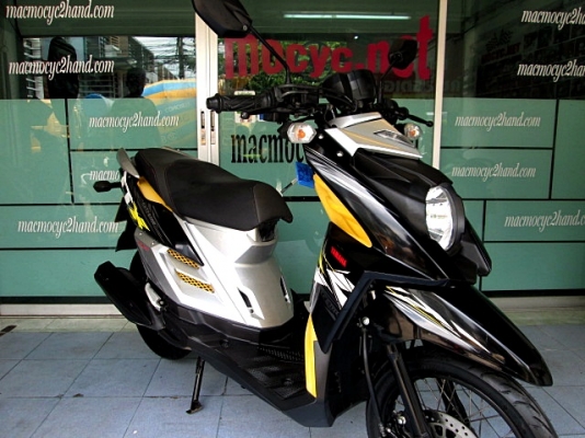 ttx  สีเหลืองดำ รถเดือน กุมภาพันธ์ ปี56 ไมล์ 1 หมื่นโล เครื่องดีเงียบ ยางดีพร้อมใช้ โปรโมชั่น แถม 3 รายการ 24900