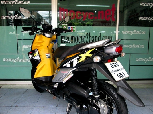 ttx  สีเหลืองดำ รถเดือน กุมภาพันธ์ ปี56 ไมล์ 1 หมื่นโล เครื่องดีเงียบ ยางดีพร้อมใช้ โปรโมชั่น แถม 3 รายการ 24900