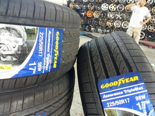ขายยาง GOODYEAR ASSURANCE TRIPLEMAX 225/50R17