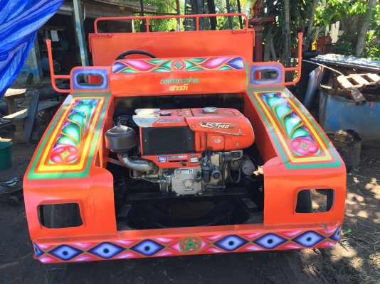 รถอีแต๋นรับต่อใหม่ครับเครื่องคูโบต้าRT140