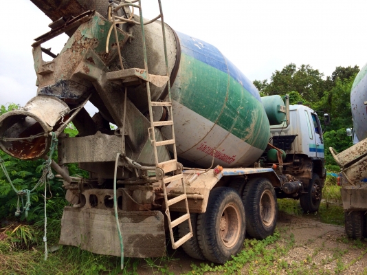 ขายด่วน รถโม่ปูน  สิบล้อสองเพลา  HINO  FM  2K  สภาพดี  พร้อมใช้งาน  เอกสารพร้อม