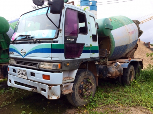 ขายด่วน รถโม่ปูน  สิบล้อสองเพลา  HINO  FM  2K  สภาพดี  พร้อมใช้งาน  เอกสารพร้อม