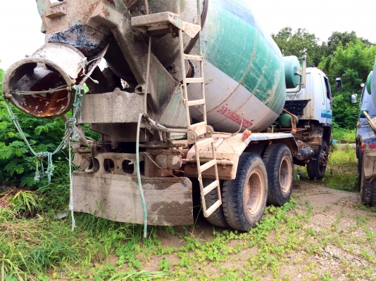 ขายด่วน รถโม่ปูน  สิบล้อสองเพลา  HINO  FM  2K  สภาพดี  พร้อมใช้งาน  เอกสารพร้อม