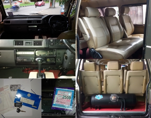 Mitsubishi L300 1993 SR20 Auto LPG หัวฉีด ทรงดี ภายในสวย ทะเบียนสวยพร้อมโอน