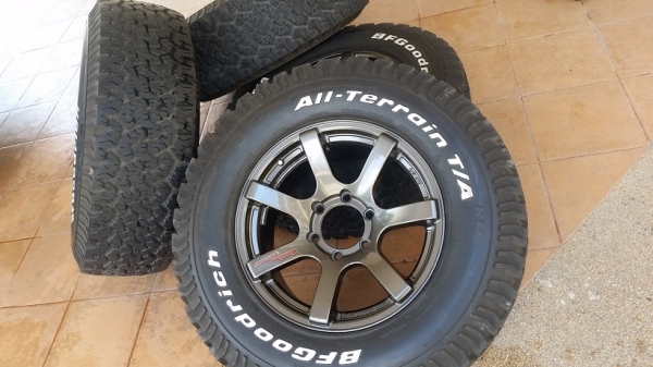 ล้อ Lenso RT-7 พร้อมยาง BF ขอบ 17