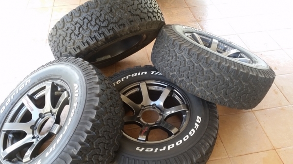 ล้อ Lenso RT-7 พร้อมยาง BF ขอบ 17