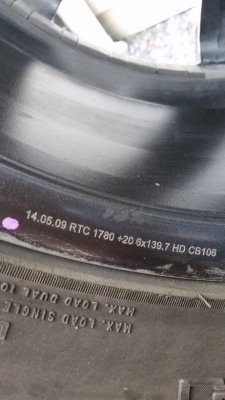 ล้อ Lenso RT-7 พร้อมยาง BF ขอบ 17