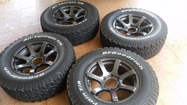 ล้อ Lenso RT-7 พร้อมยาง BF ขอบ 17