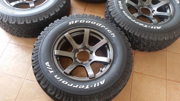 ล้อ Lenso RT-7 พร้อมยาง BF ขอบ 17