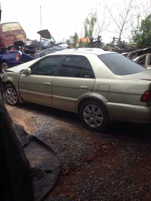 ซากรถโซลูน่าปี02เกียรออโต้เเยกขายอะไหลทั้งคันมีหลายรุ่นเก๋งเเละกระบะรับซื้อรถอุบัตเหตุทุกสภาพ