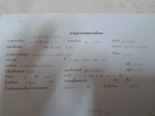 นางฟ้า195แท้สองเพลาดั้มช่วงล่างเด้ก้า เกียร์zf ยางดี ครัชซีสวยแอเย็น