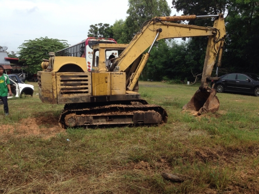 ขายรถแบคโฮ MITSUBISHI MS110 (ราคา198,000บาท) (มีภาพวีดีโอ)  สภาพพร้อมใช้งาน รถทำงานดี เครื่องดี ปั้มแรง ช่วงล่างดี เแรงดี เอกสารใบซื้อขาย โทร 081-9972972 089-8451778