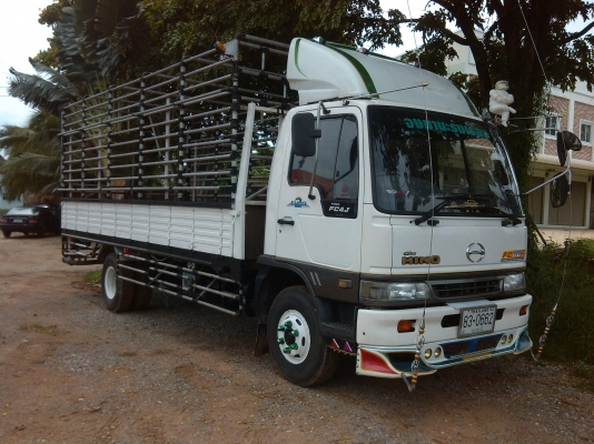 ยังรอเจ้าของอยู่ครับ FC4J เทอโบอินเตอร์คูลเลอร์  165 แรง ปี44ห้างแท้ สวยๆ แอร์เย็นพ.เพาเวอร์ เครื่องแห้งแรงดีไม่มีตก. หัวสวยของครบ ยางดีทุกเส้น เครื่องเสียงพอควร ยาว5.50เมตร. คอกเหล็กแน่นหนา พร้อมทำมาหากิน ขาย650,000 บาท สนใจโทร 0845672050 ไก่(สารคาม) รถอ