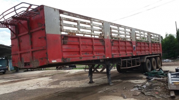 ขายหาง3เพลา มีคอก 12เมตร