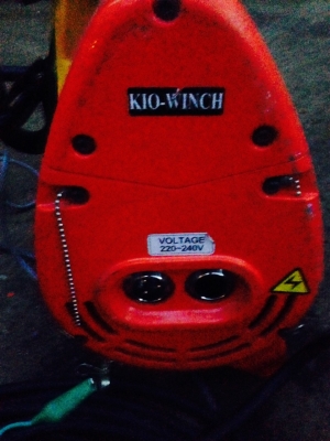 ขายรอกไฟฟ้า มือสอง   รับน้ำหนักได้ 500 kgs.