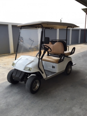 รถกอล์ฟไฟฟ้าแถวเดียว 4 ที่นั่ง ชาร์จไฟบ้าน รถกอล์ฟไฟฟ้าแถวเดียว 4 ที่นั่ง ชาร์จไฟบ้าน