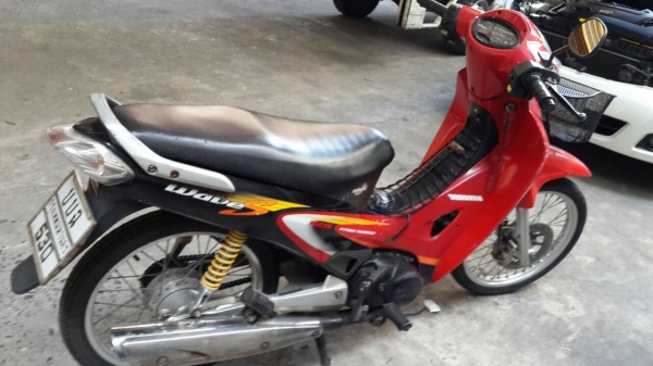 ขาย HONDA WAVE 125 S สตาร์ทมือ ปี 45 เครื่องดี ไม่หลวม เล่มพร้อมโอน