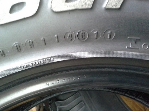 BF All USA. 265/70/16 ปี11 สภาพสวยๆ 1ชุด