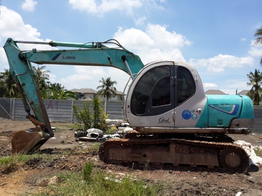 ขายดาวน์ถูกด่วน รถแบคโฮ KOBELCO SK120 มาร์คไฟว์ เครื่องดี ปั้มดี ตัวเดินเดิมๆ ใช้งานได้ครับ เปลี่ยนสัญญาง่ายมากครับผ่อนต่อครับ สนใจติดต่อสอบถามได้ที่ เบอร์ 081-7539527