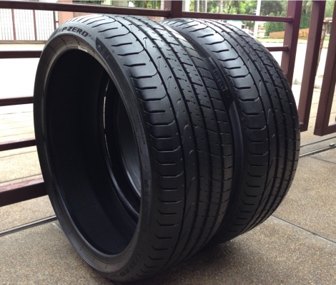 ยาง PIRELLI P zero 225 35 19 ปี12 ดอกเยอะ ไม่มีปะ