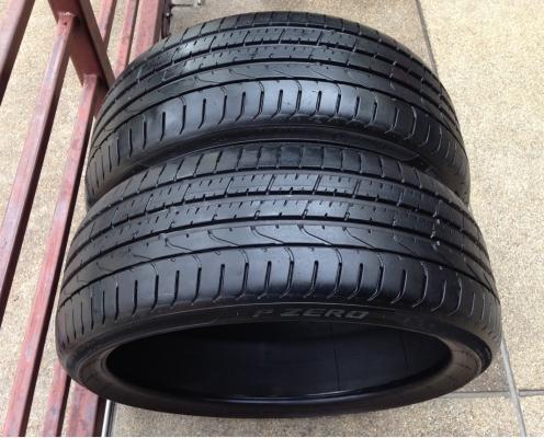 ยาง PIRELLI P zero 225 35 19 ปี12 ดอกเยอะ ไม่มีปะ ยาง PIRELLI P zero 225 35 19 ปี12 ดอกเยอะ ไม่มีปะ
