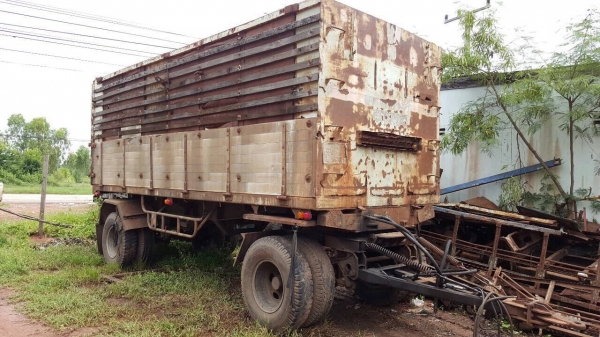 ขายลูกพ่วง 2 คานดั้ม ยาว 6.20 เมตร อู่ ช ทวี ทะเบียนพร้อมโอน