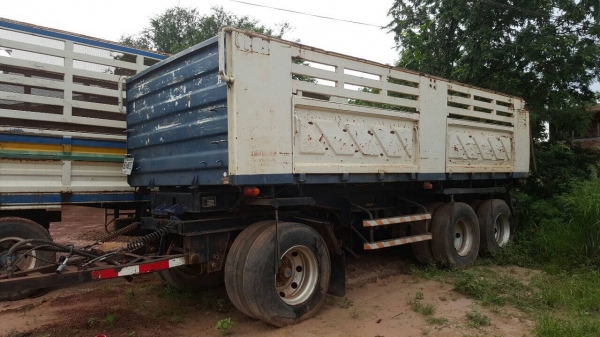 ขายลูกพ่วง 3 คานดั้ม สามมิตรแท้ ปี 48 เอกสารเล่มทะเบียนพร้อมโอนครับ