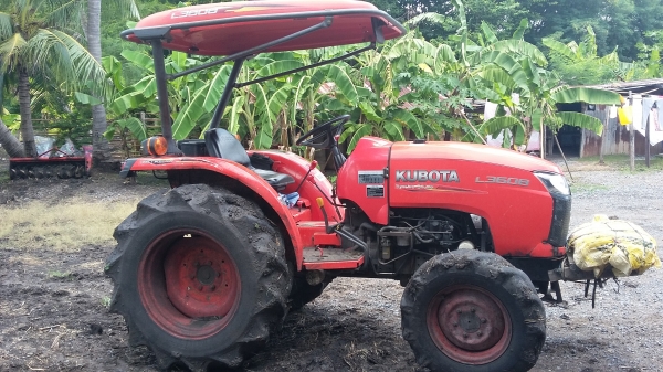 คูโบต้า L3608 พร้อมโรตารีช้าง