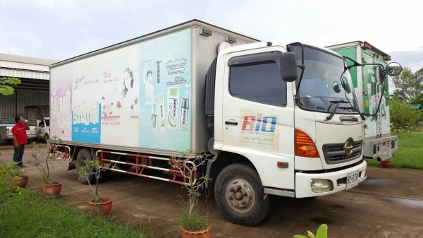 ขาย 6 ล้อ ตู้แห้ง 3 บาน ยาว 5.50 เมตร HINO MEGA ปี 48 เครื่องเดิม JO5C 145 แรงม้า คัสซีสวยตลอดเส้น เก๋งบางเดิม ภายในสวย ทะเบียนพร้อมโอนครับ