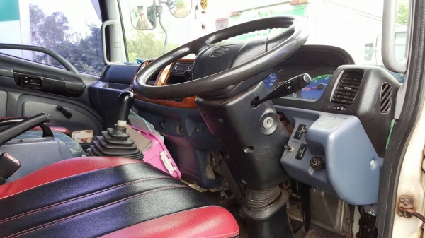 ขาย 6 ล้อ ตู้แห้ง 3 บาน ยาว 5.50 เมตร HINO MEGA ปี 48 เครื่องเดิม JO5C 145 แรงม้า คัสซีสวยตลอดเส้น เก๋งบางเดิม ภายในสวย ทะเบียนพร้อมโอนครับ