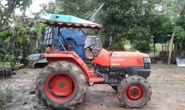 ขายรถไถ KUBOTA L3408 ปี 50 เอกสารเล่มทะเบียนครบ เครื่องแน่น อุปกรณ์มีแค่ผาน 3 นะครับ