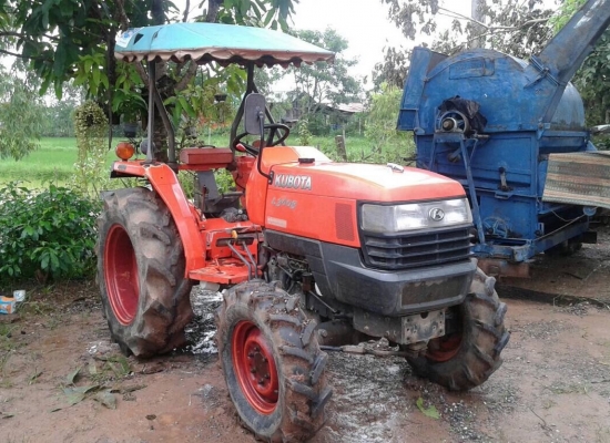 ขายรถไถ KUBOTA L3408 ปี 50 เอกสารเล่มทะเบียนครบ เครื่องแน่น อุปกรณ์มีแค่ผาน 3 นะครับ