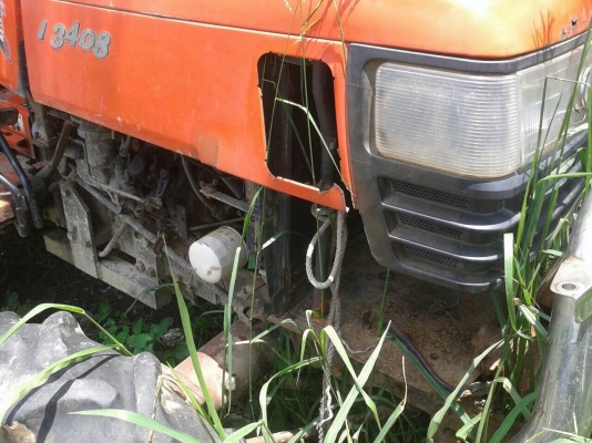 ขายตรถไถ KUBOTA L3408 ปี 50 เอกสารเล่มทะเบียนครบ รถใช้งานได้ปกติ อุปกรณ์มีแค่โรตารี่ครับ