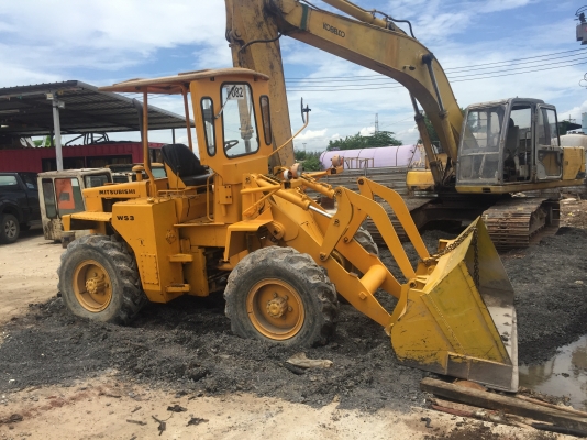 ขาย รถตัก MITSUBISHI WS3 เอวอ่อน พร้อมใช้งาน