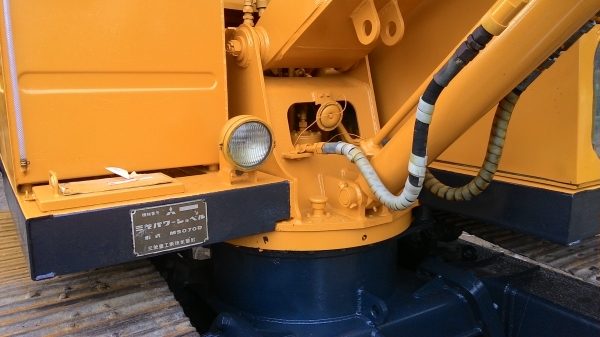 ขายรถแบคโฮ mitsubichi ms 070d เก่านอก ขายรถแบคโฮ mitsubichi ms 070d เก่านอก