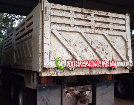 ขายรถดั้มพ์ 10 ล้อ 2 เพลา มีระบบลากจูง HINO MEGA 320 แรงม้า