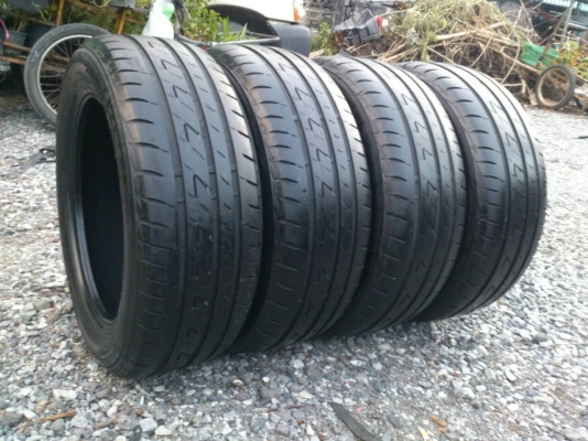 ขายยาง 205/55R16 Bridgestone Ecopia EP200 ยางสัปดาห์ที่29ปี14 ดอกยางเต็มนิ่มลึกสดเท่ากันไม่แตกลายไม่ร้าวไม่กินข้างไม่มีปะ สวยๆ จำนวน 1 ชุด