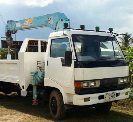 หกล้อ ฮีโน้  FD 3 WOLA 165 hp เครน 3.6 ตัน TANADO V Super Z 300 สภาพดีสวย ช่วงยาว 6 มพรอมใช้งาน ทะเบียนพร้อม