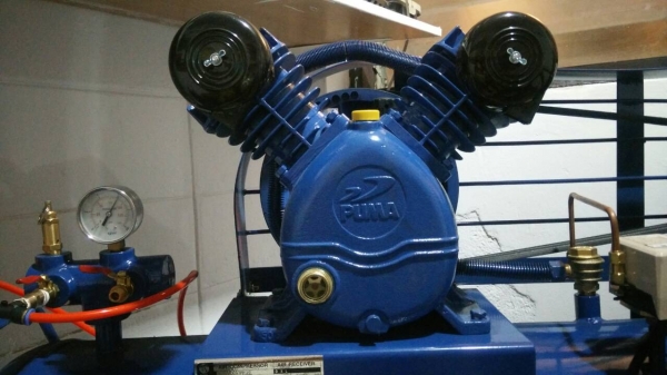 หัวปัมลม PUMA 2 แรง  (เพิ่งซื้อมา ยังไม่ได้ใช้งานเลย )