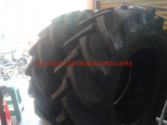 ขายแล้วยางหลังรถไถ 18.4-30/15-30 ไฟร์สโตน สุดยอดยางรถเกษตร ยางใหม่ เส้นละ16,800บาท.