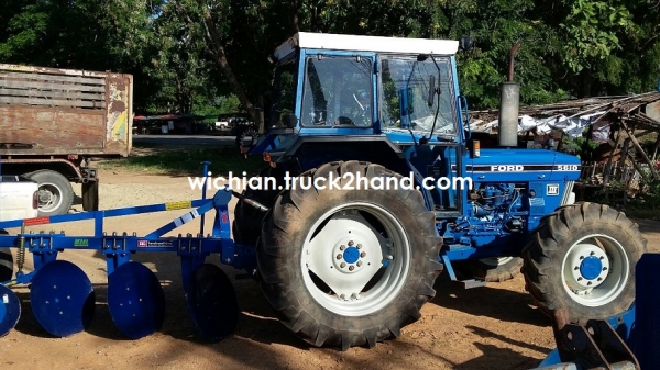 ขายแล้วขอบคุณพี่เรณู ตากฟ้าครับ รถไถฟอร์ด5610 III เสื้อลาย ไอดีโต ปั้มDPS คานคาราโร่ เกียร์คอตาราง ท้ายใหญ่แบบ40