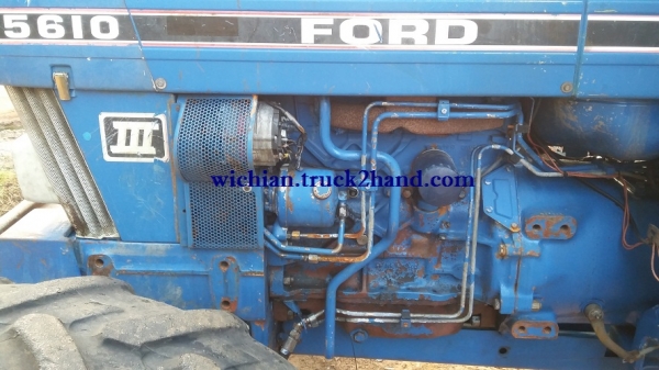 ขายแล้วขอบคุณพี่เรณู ตากฟ้าครับ รถไถฟอร์ด5610 III เสื้อลาย ไอดีโต ปั้มDPS คานคาราโร่ เกียร์คอตาราง ท้ายใหญ่แบบ40