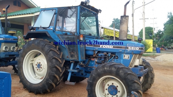 ขายแล้วขอบคุณพี่เรณู ตากฟ้าครับ รถไถฟอร์ด5610 III เสื้อลาย ไอดีโต ปั้มDPS คานคาราโร่ เกียร์คอตาราง ท้ายใหญ่แบบ40