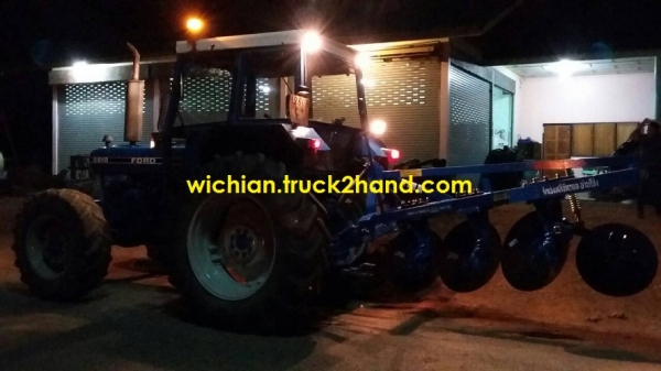 ขายแล้วขอบคุณพี่เรณู ตากฟ้าครับ รถไถฟอร์ด5610 III เสื้อลาย ไอดีโต ปั้มDPS คานคาราโร่ เกียร์คอตาราง ท้ายใหญ่แบบ40